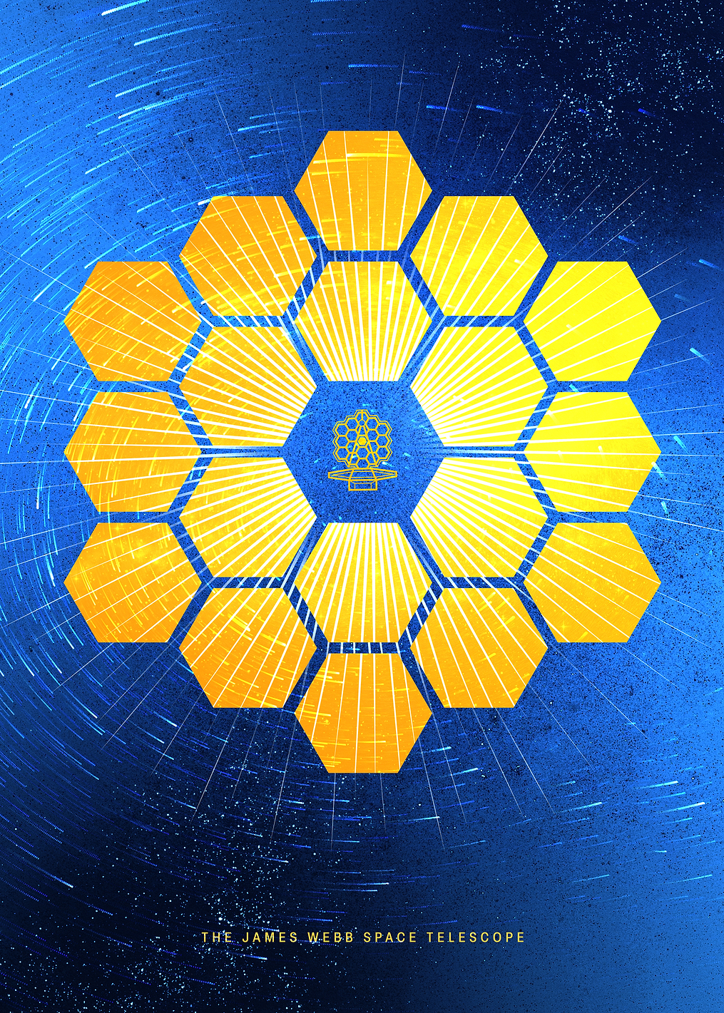 Honeycomb Telescope: постер из коллекции Inspired by NASA
