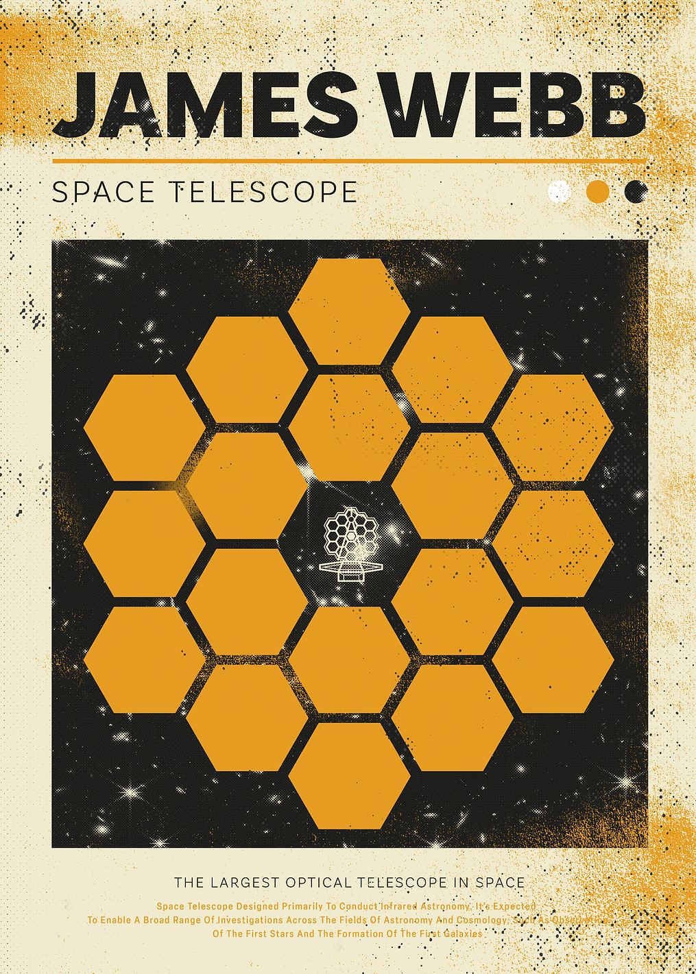 James Webb Space Telescope: постер из коллекции Inspired by NASA