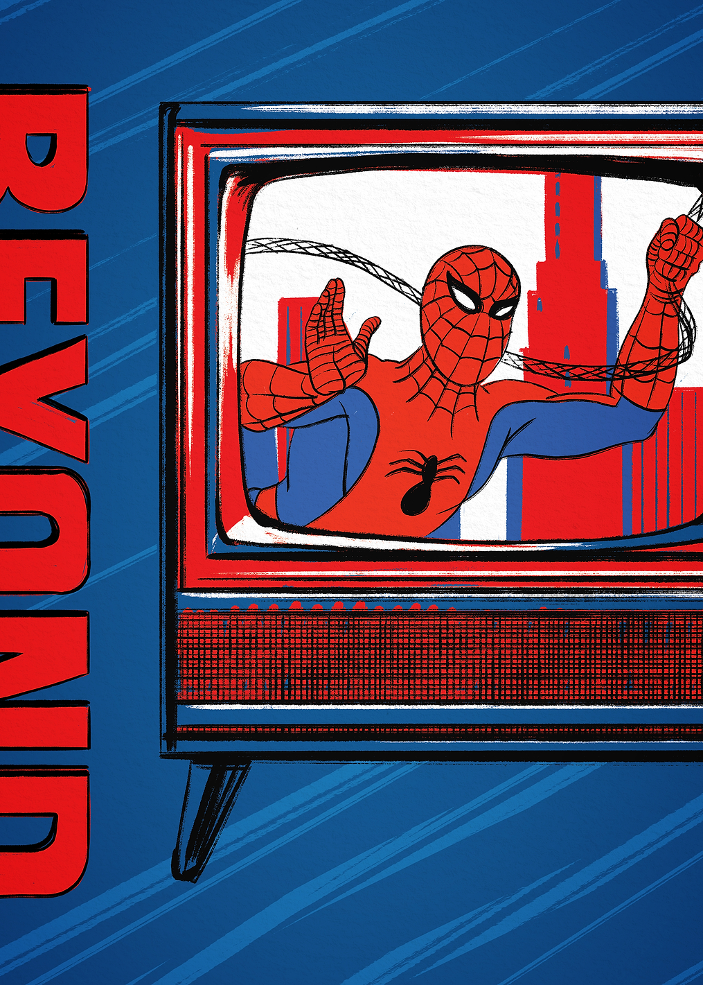 Vintage TV (horizontal): постер из коллекции Marvel