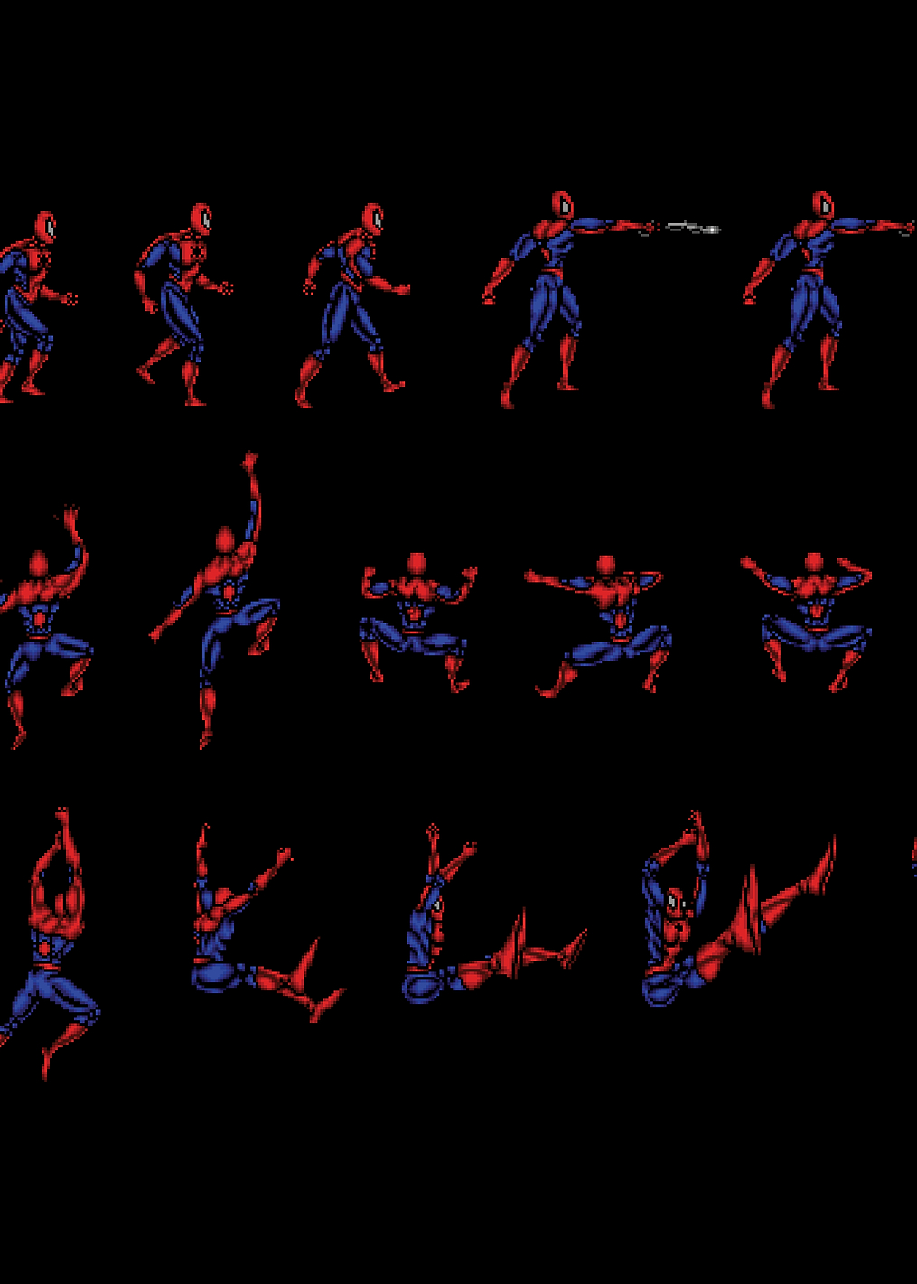 Spidey Sprites: постер из коллекции Marvel