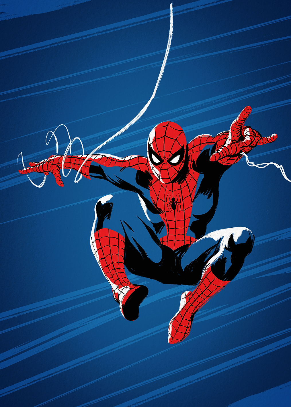 Classic Pose Spider-Man: постер из коллекции Marvel