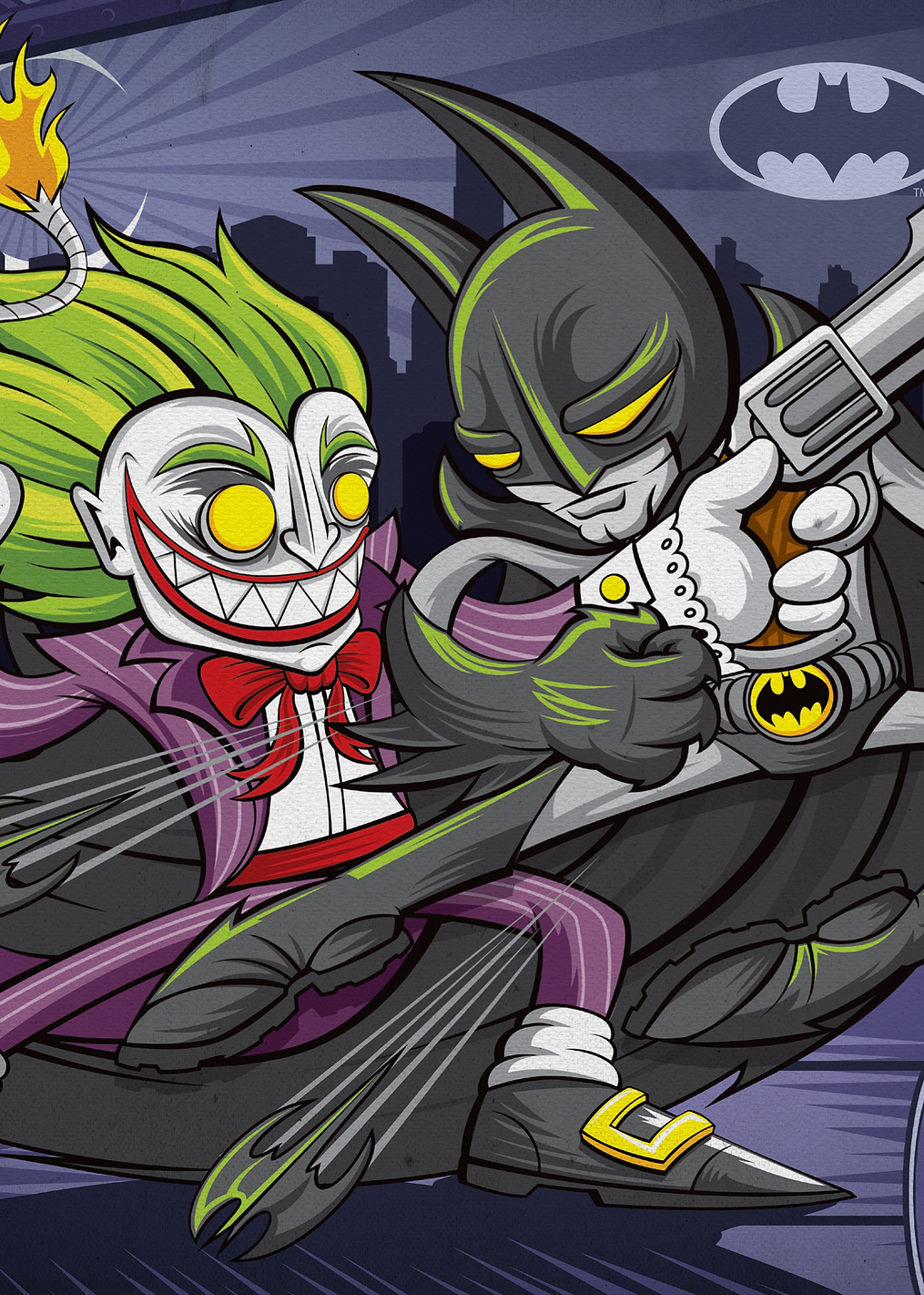Joker & Batman: постер из коллекции DC Comics
