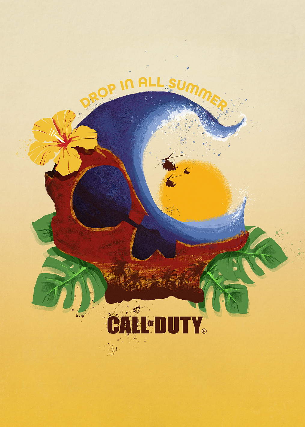 Drop in all summer: постер из коллекции Call of Duty