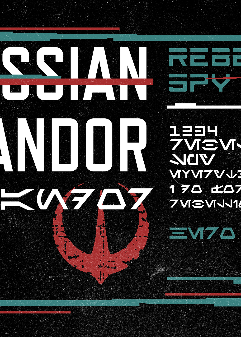 Rebel Spy: постер из коллекции Star Wars