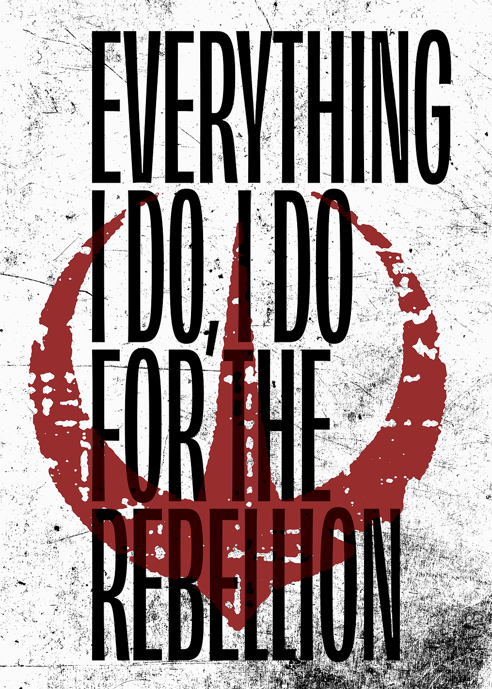 For the Rebellion: постер из коллекции Star Wars