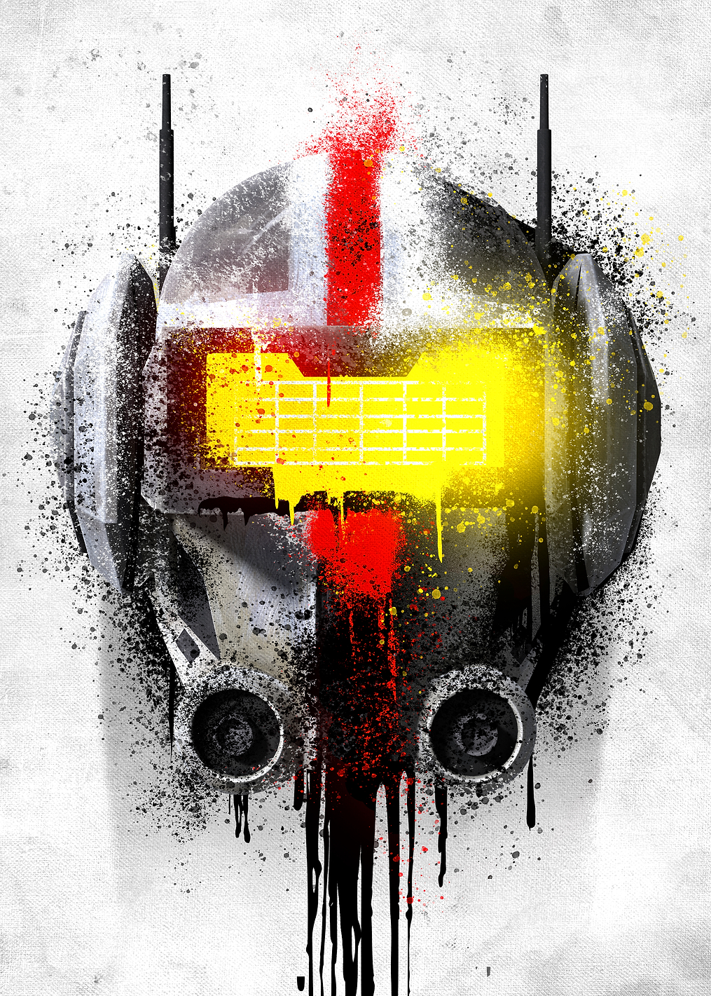 Tech Graffitti Helmet: постер из коллекции Star Wars