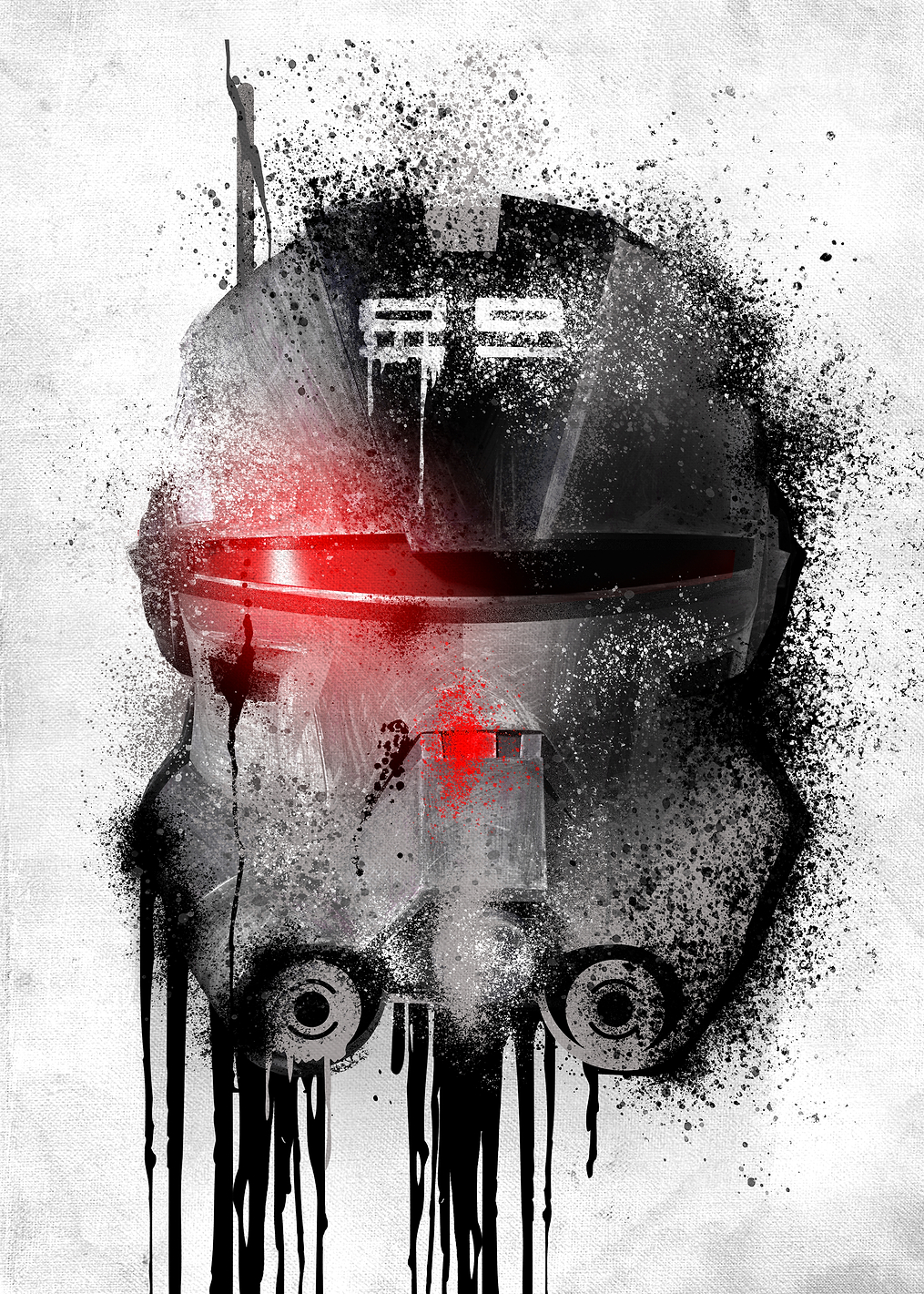 Echo Graffitti Helmet: постер из коллекции Star Wars