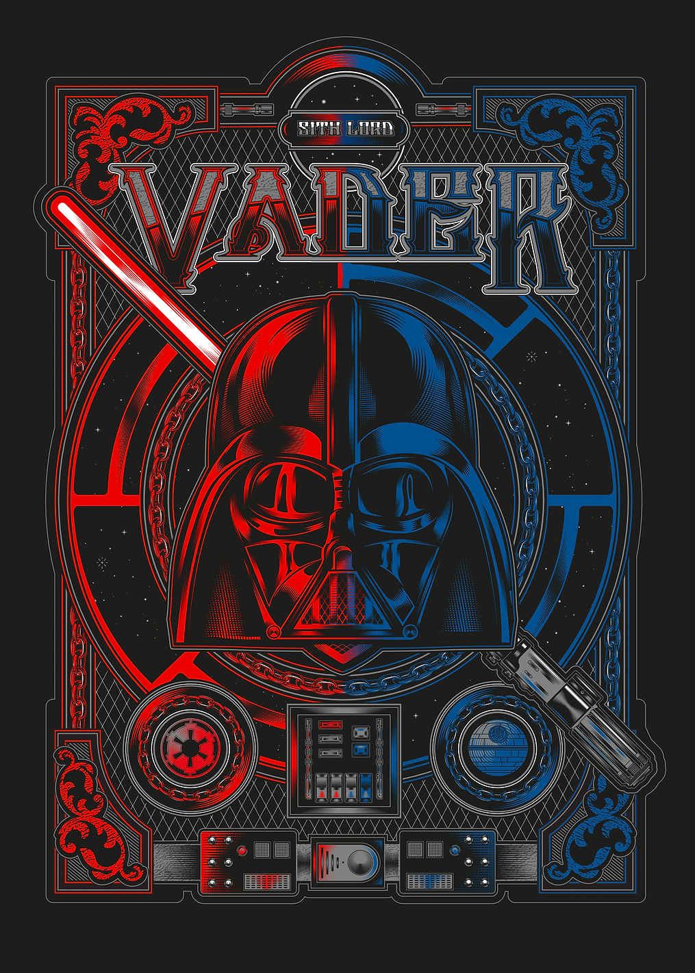 Vader Badge: постер из коллекции Star Wars