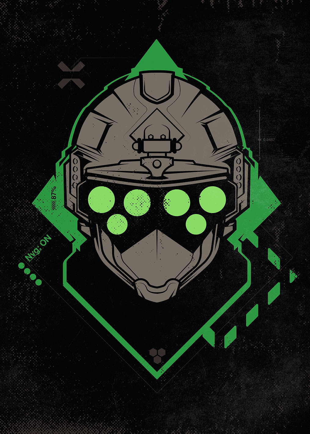 NVG On green: постер из коллекции Call of Duty
