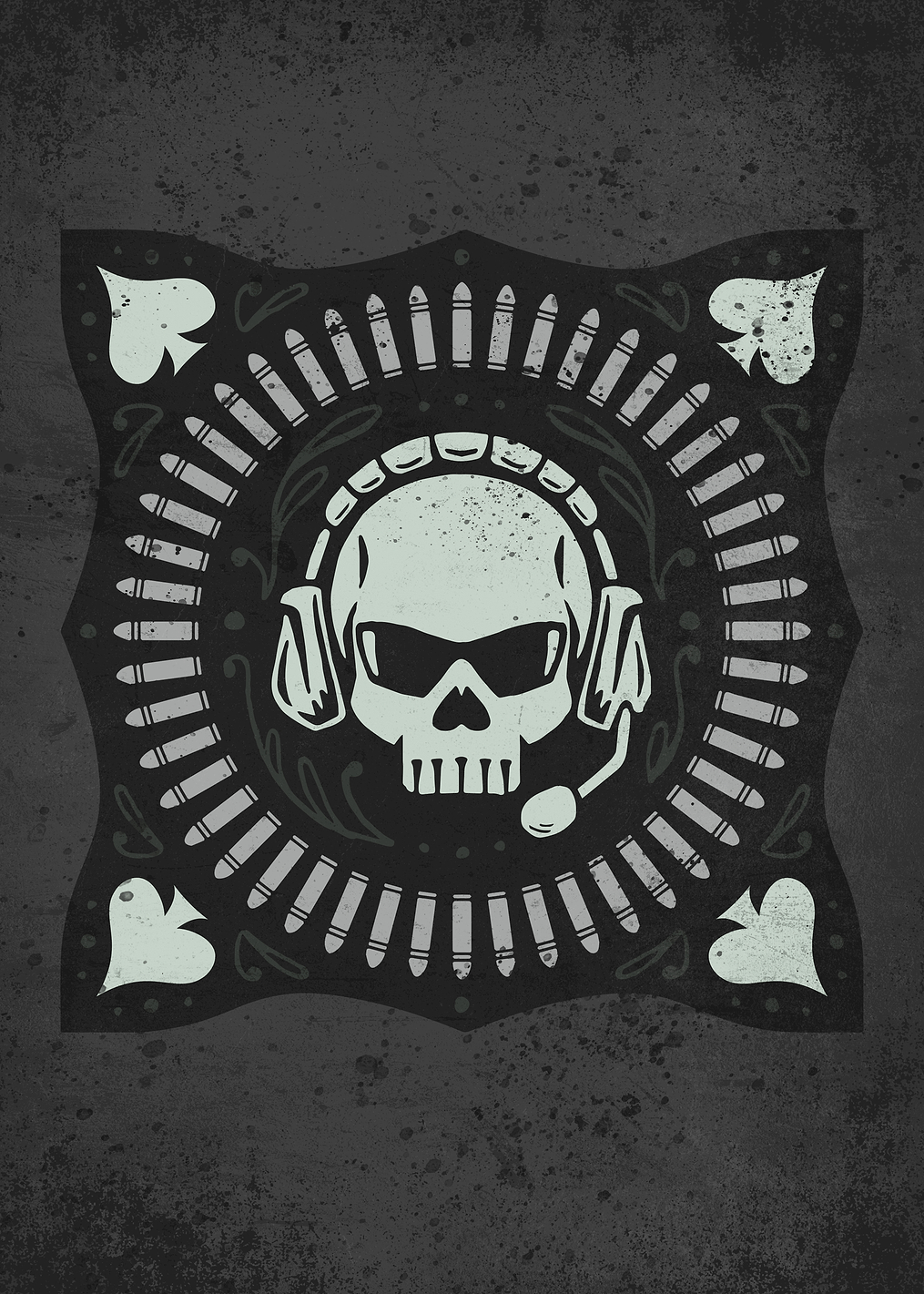Skull Headphones: постер из коллекции Call of Duty