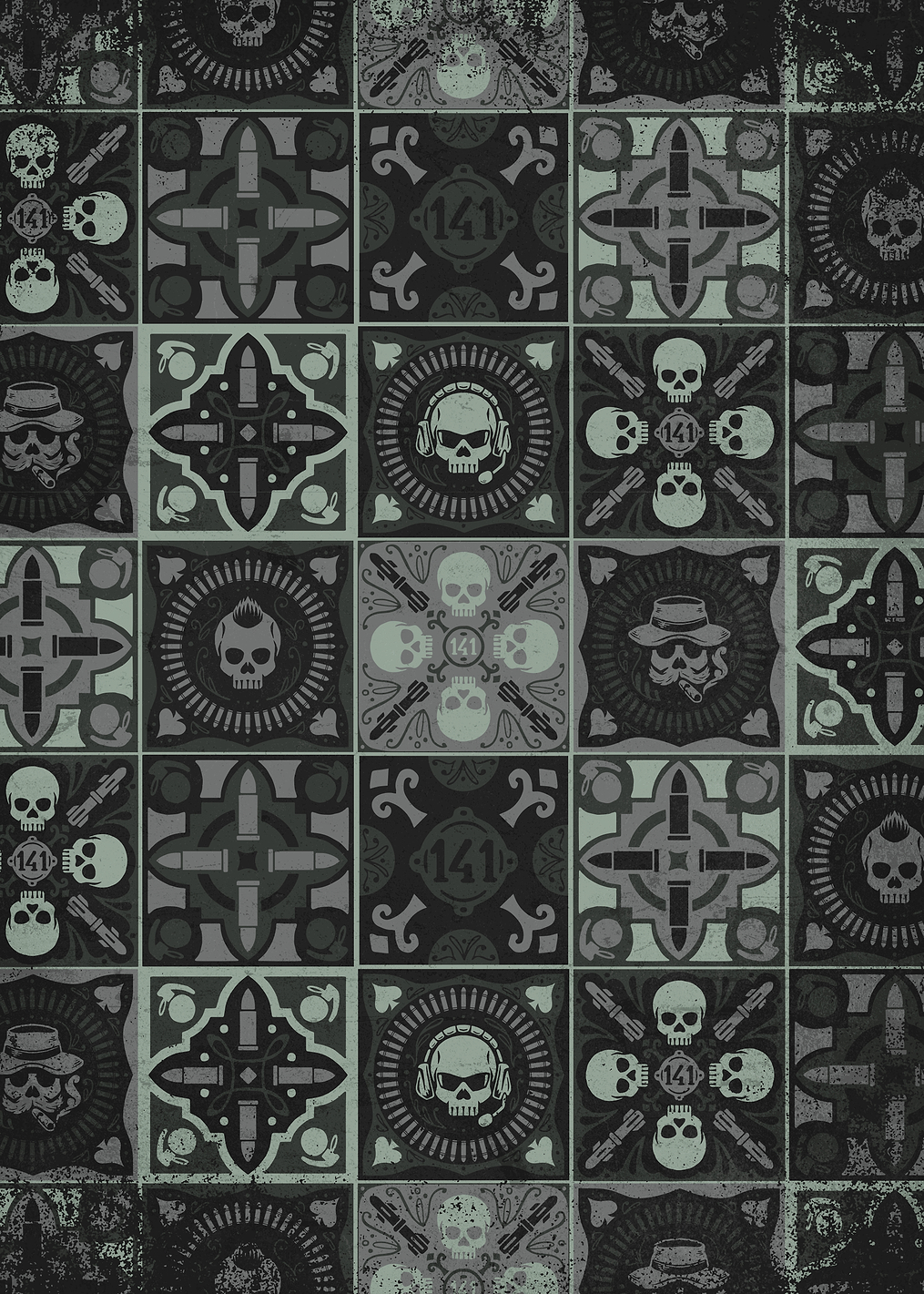 MWII Badge 17: постер из коллекции Call of Duty
