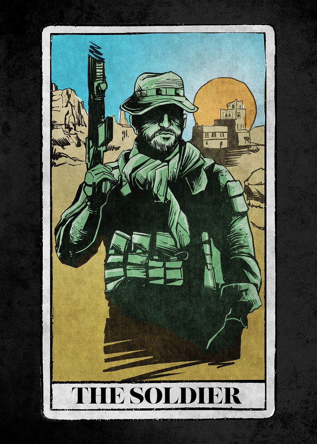 The Soldier Cartel Card: постер из коллекции Call of Duty