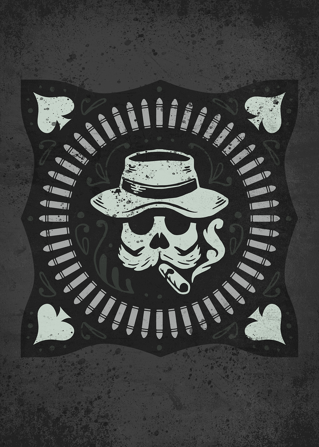 Smoking Skull: постер из коллекции Call of Duty