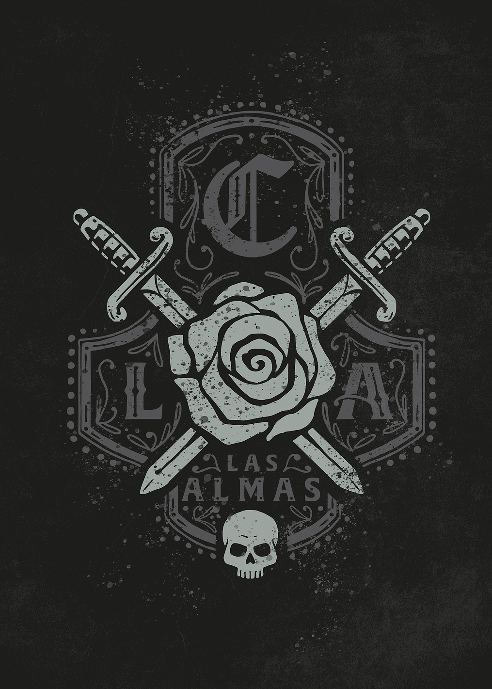 Rose Stencil: постер из коллекции Call of Duty