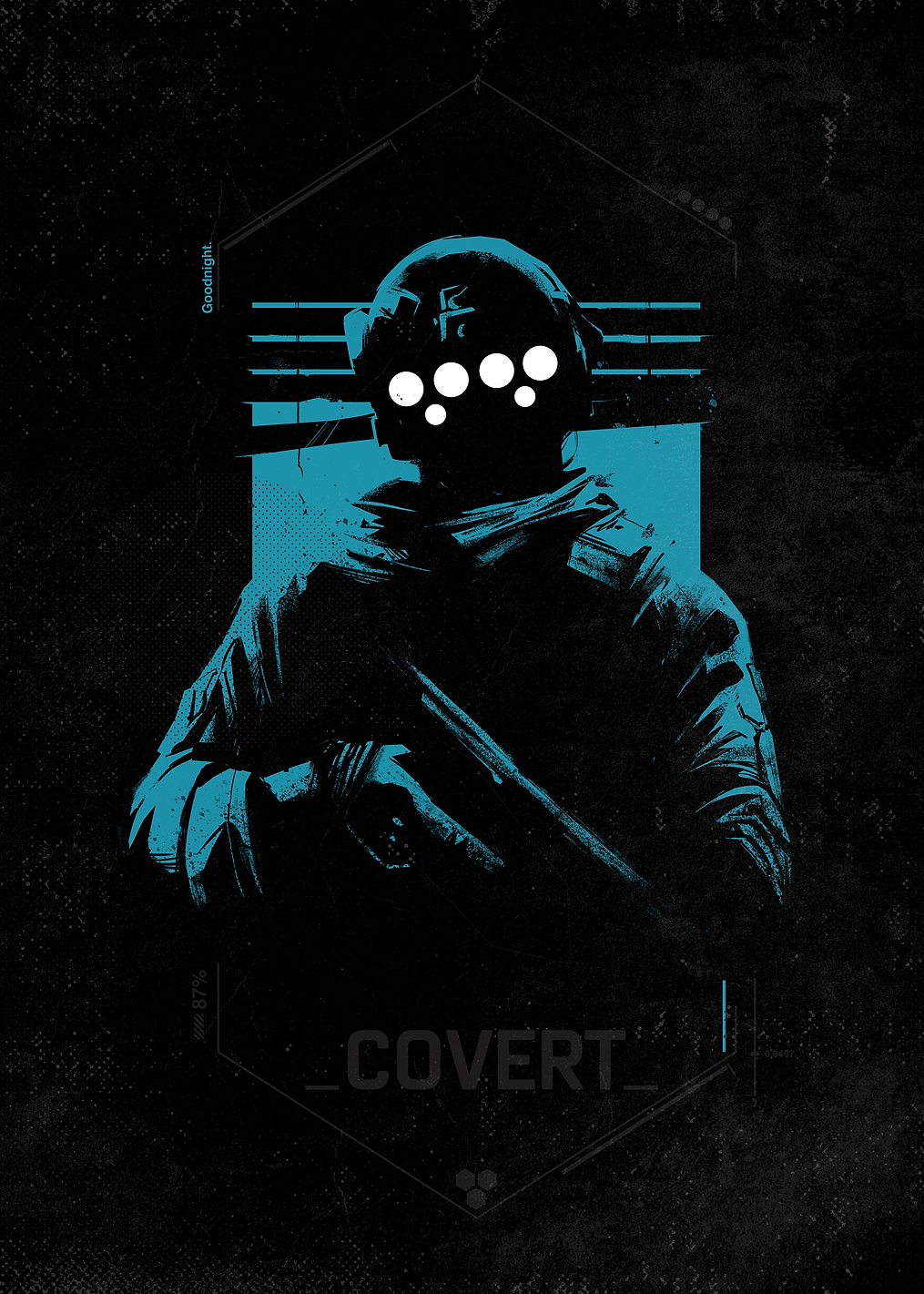 Covert blue: постер из коллекции Call of Duty
