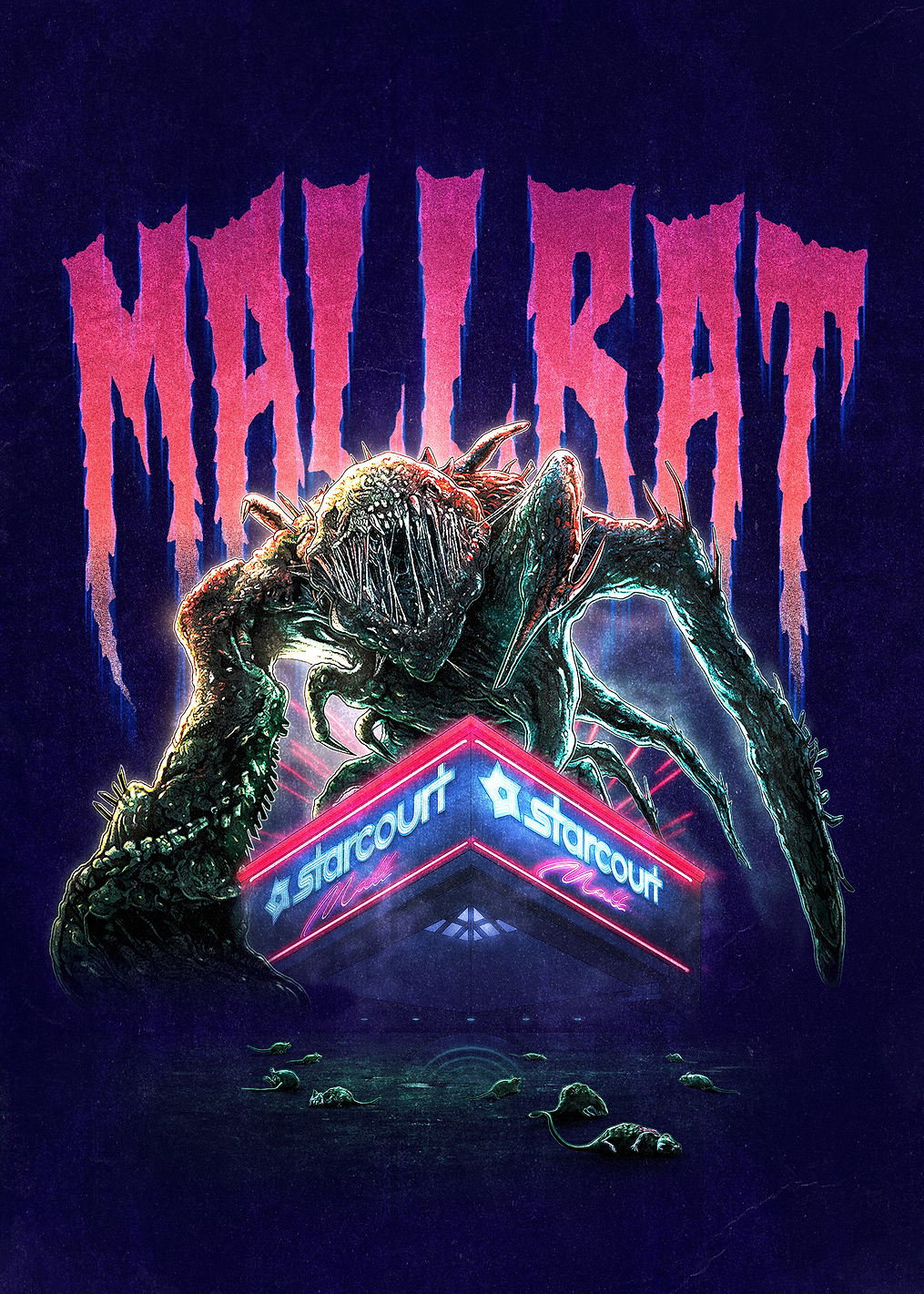 Mallrat: постер из коллекции Stranger Things Series