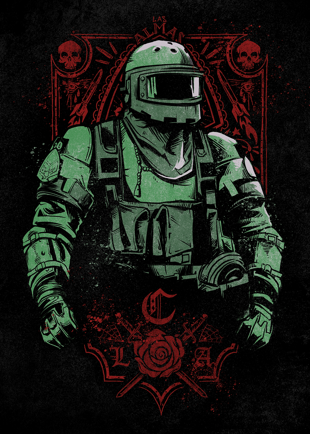 Juggernaut Cartel Card: постер из коллекции Call of Duty