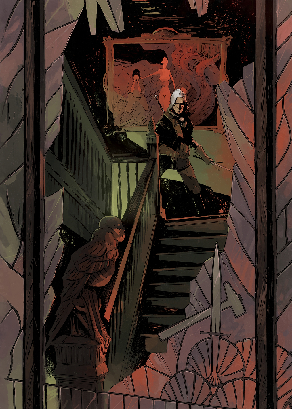 House of Glass Cover: постер из коллекции The Witcher