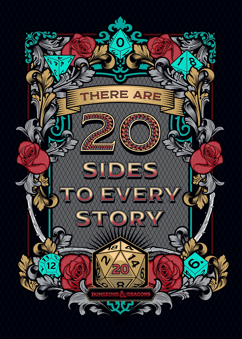 20 Sides To Every Story: постер из коллекции Dungeons And Dragons