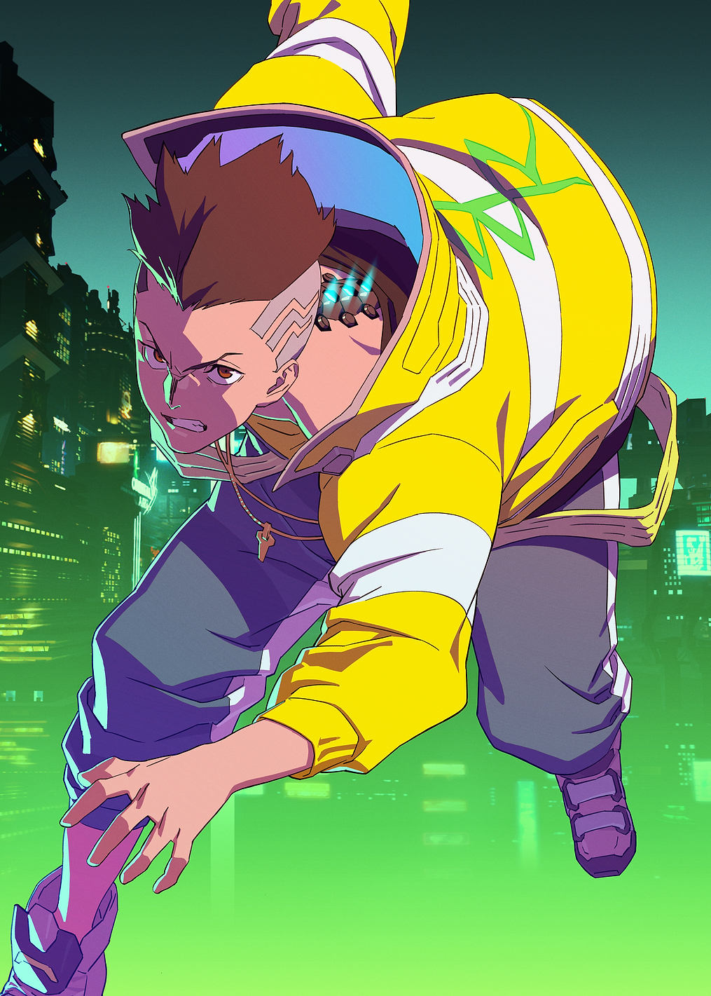 David Edgerunners: постер из коллекции Cyberpunk 2077