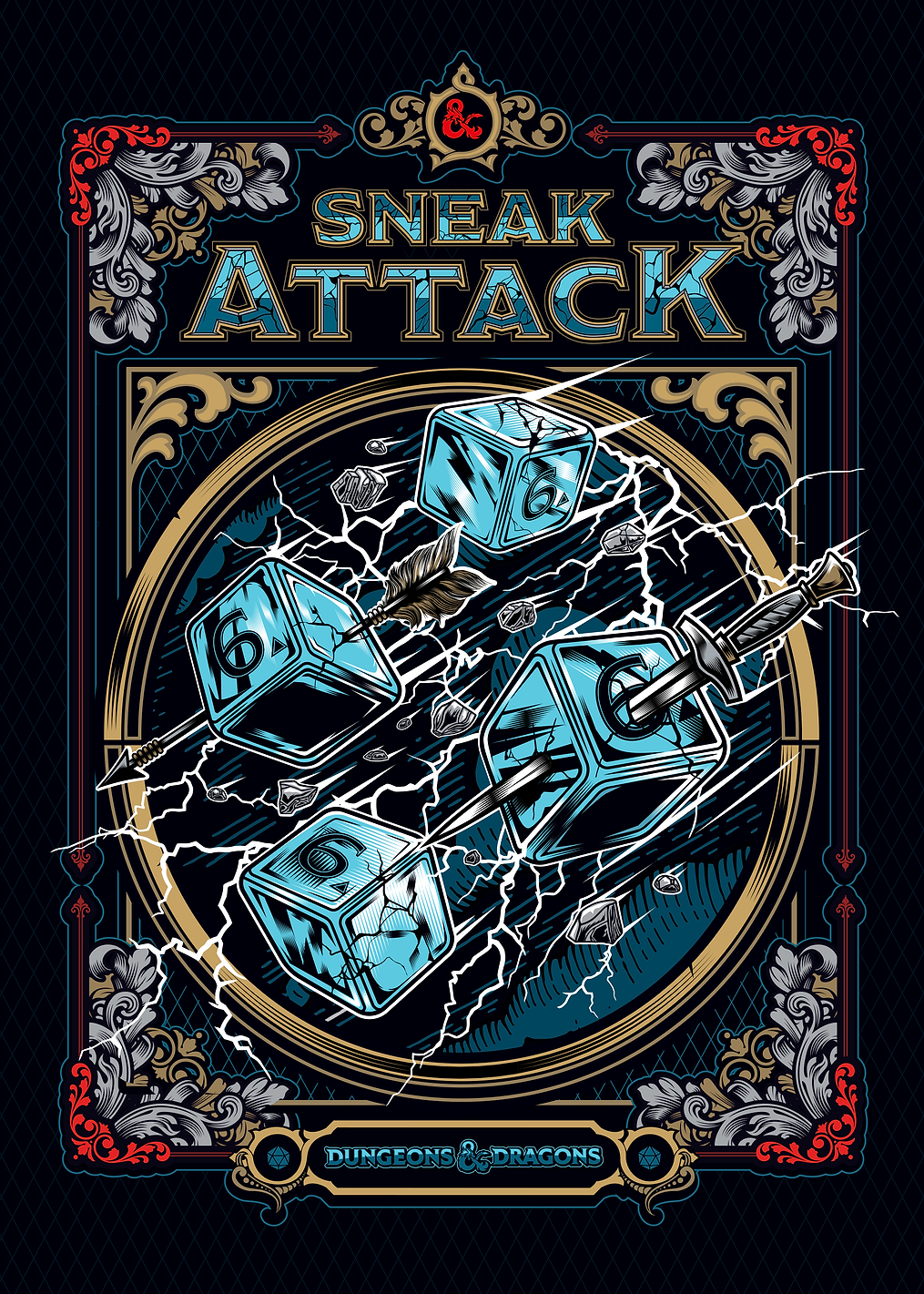 Sneak Attack!: постер из коллекции Dungeons And Dragons
