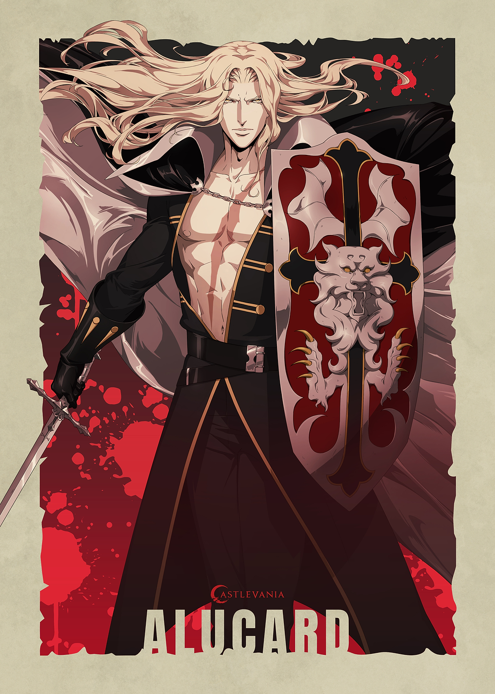 Alucard World of Heroes: постер из коллекции Castlevania