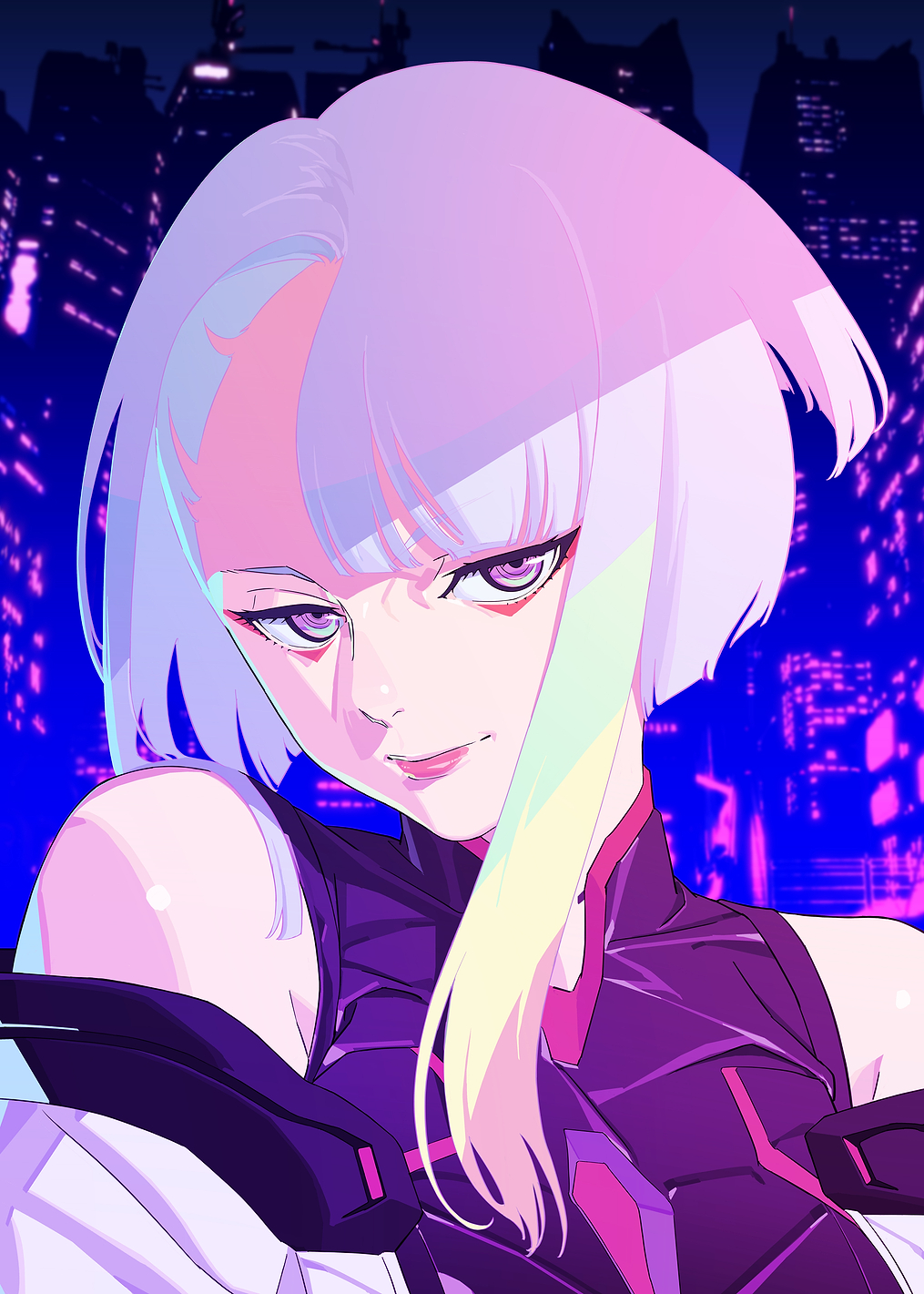 Lucy Portrait: постер из коллекции Cyberpunk 2077