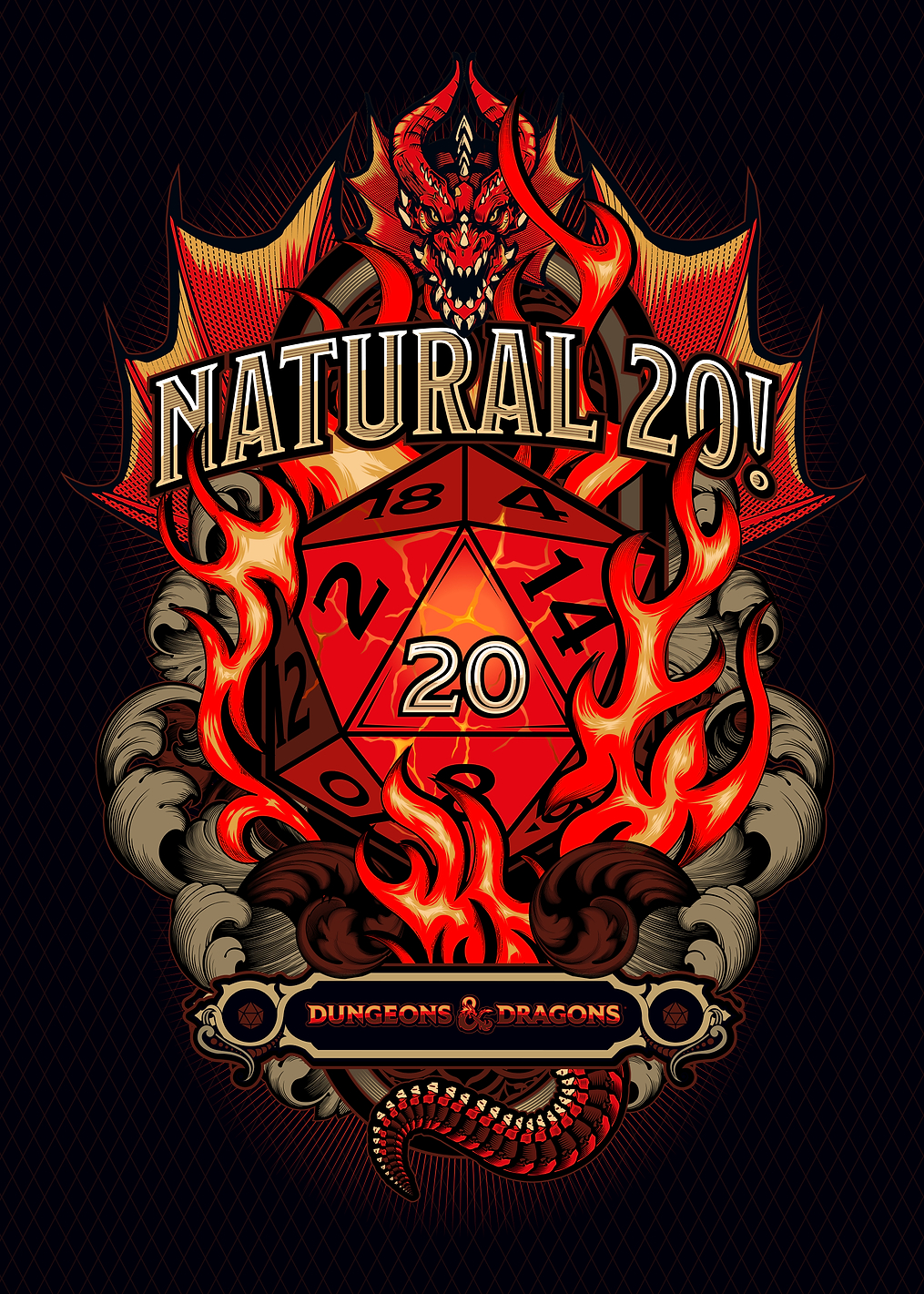 Natural 20!: постер из коллекции Dungeons And Dragons