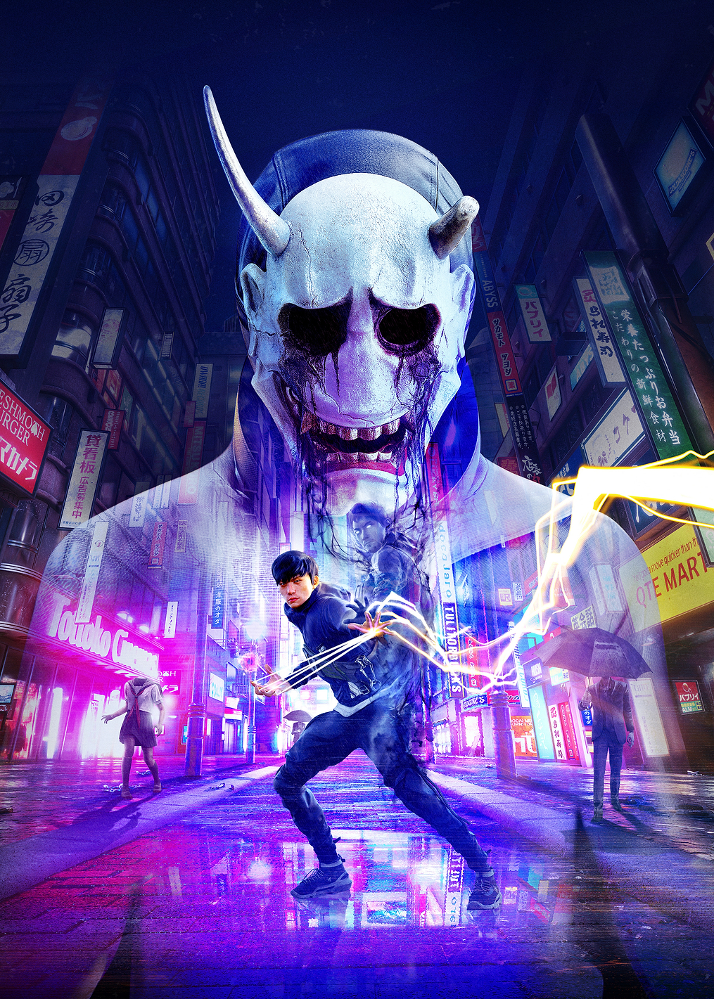 Ghostwire Horizontal: постер из коллекции Ghostwire Tokyo
