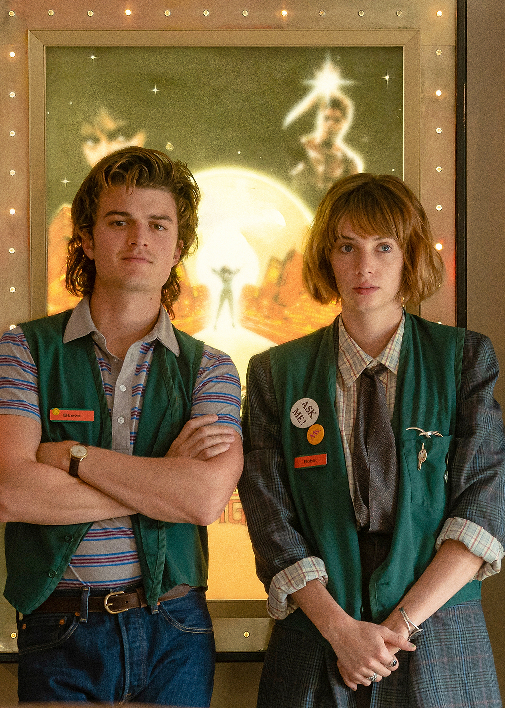 Steve and Robin: постер из коллекции Stranger Things Series