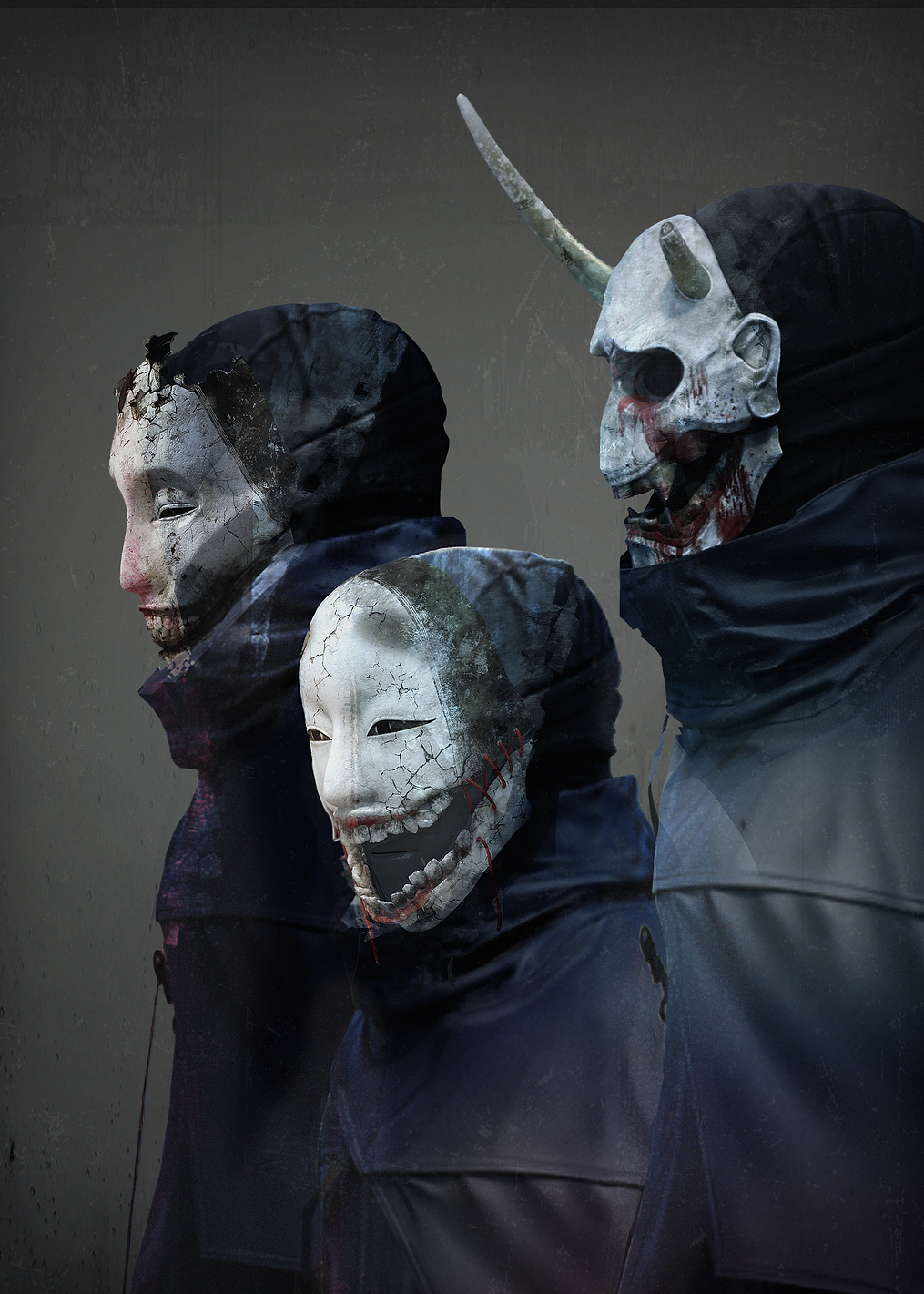 The Faceless: постер из коллекции Ghostwire Tokyo