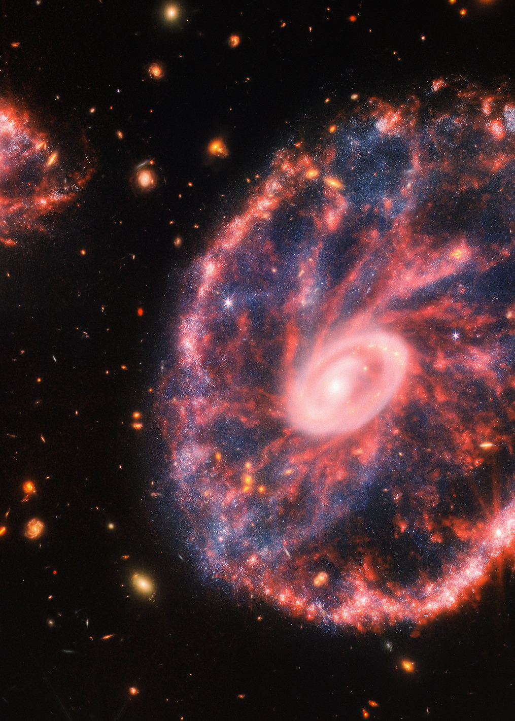 Cartwheel Galaxy: постер из коллекции Inspired by NASA