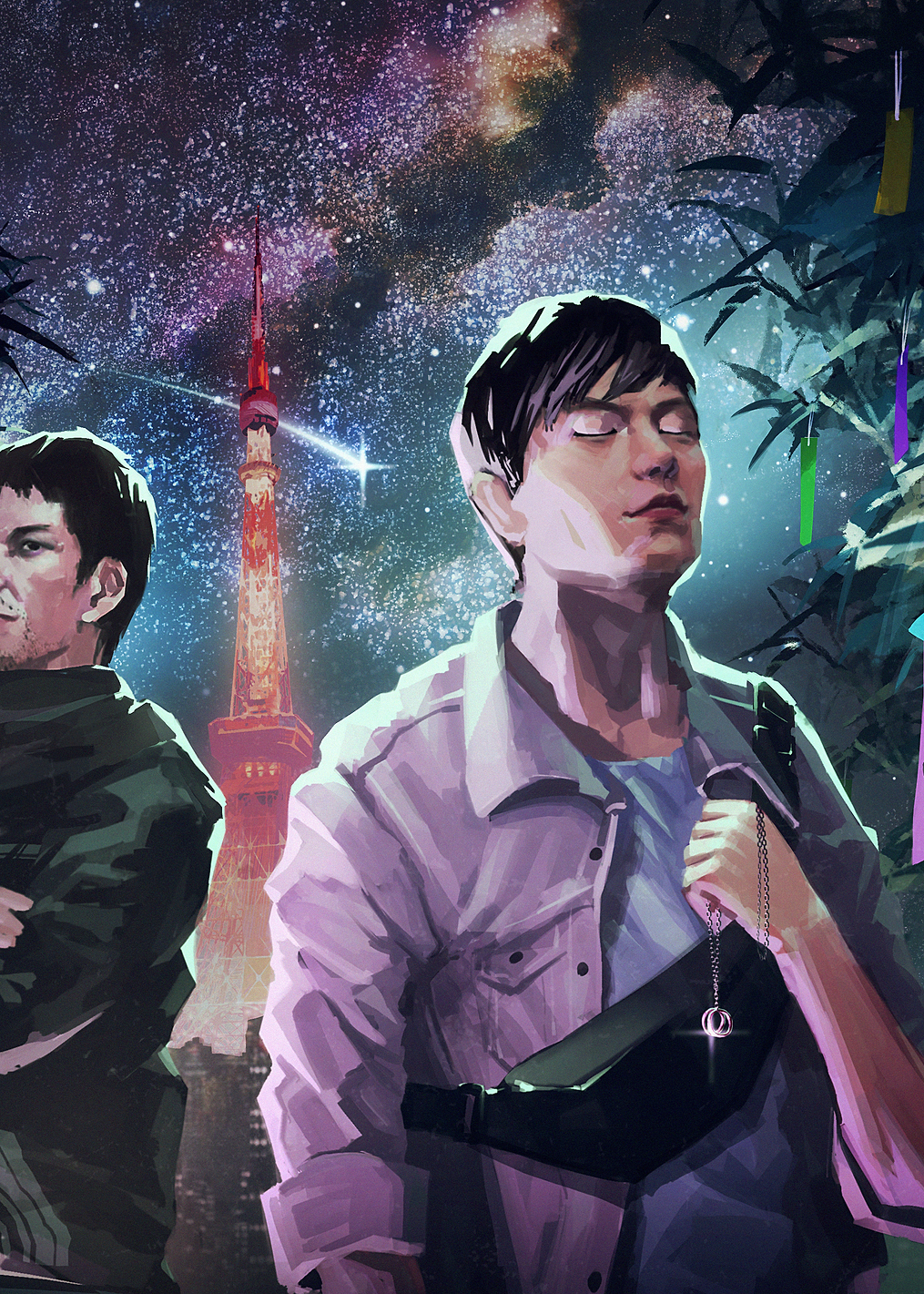 Akito and KK: постер из коллекции Ghostwire Tokyo