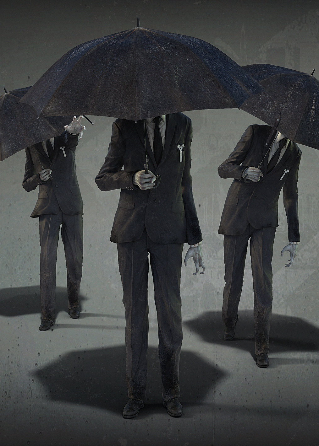 Rain Walkers: постер из коллекции Ghostwire Tokyo