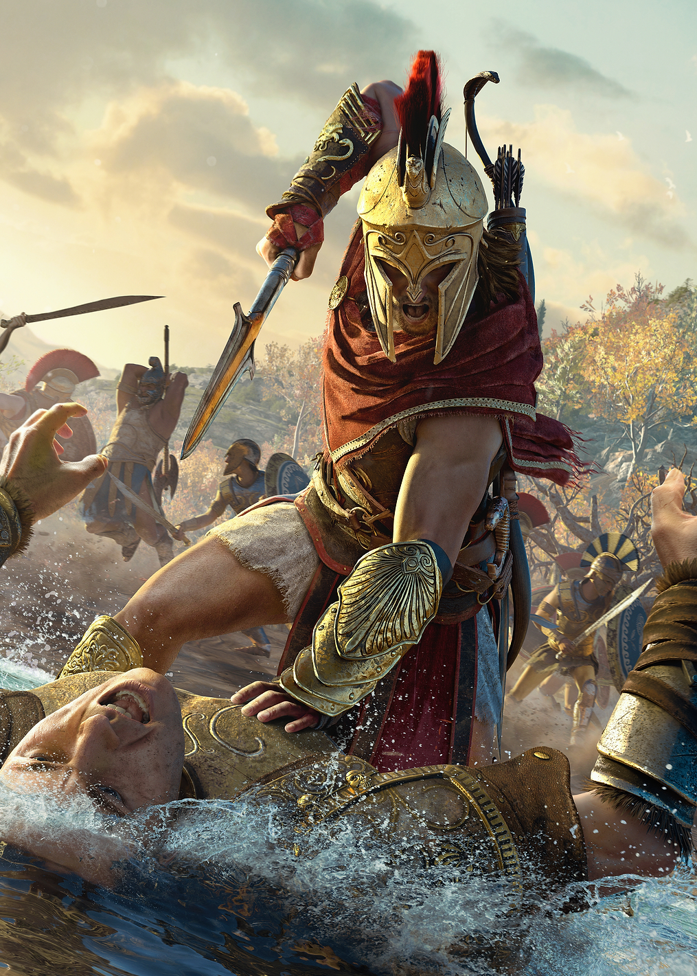 Alexios Fight Horizontal: постер из коллекции Assassin's Creed
