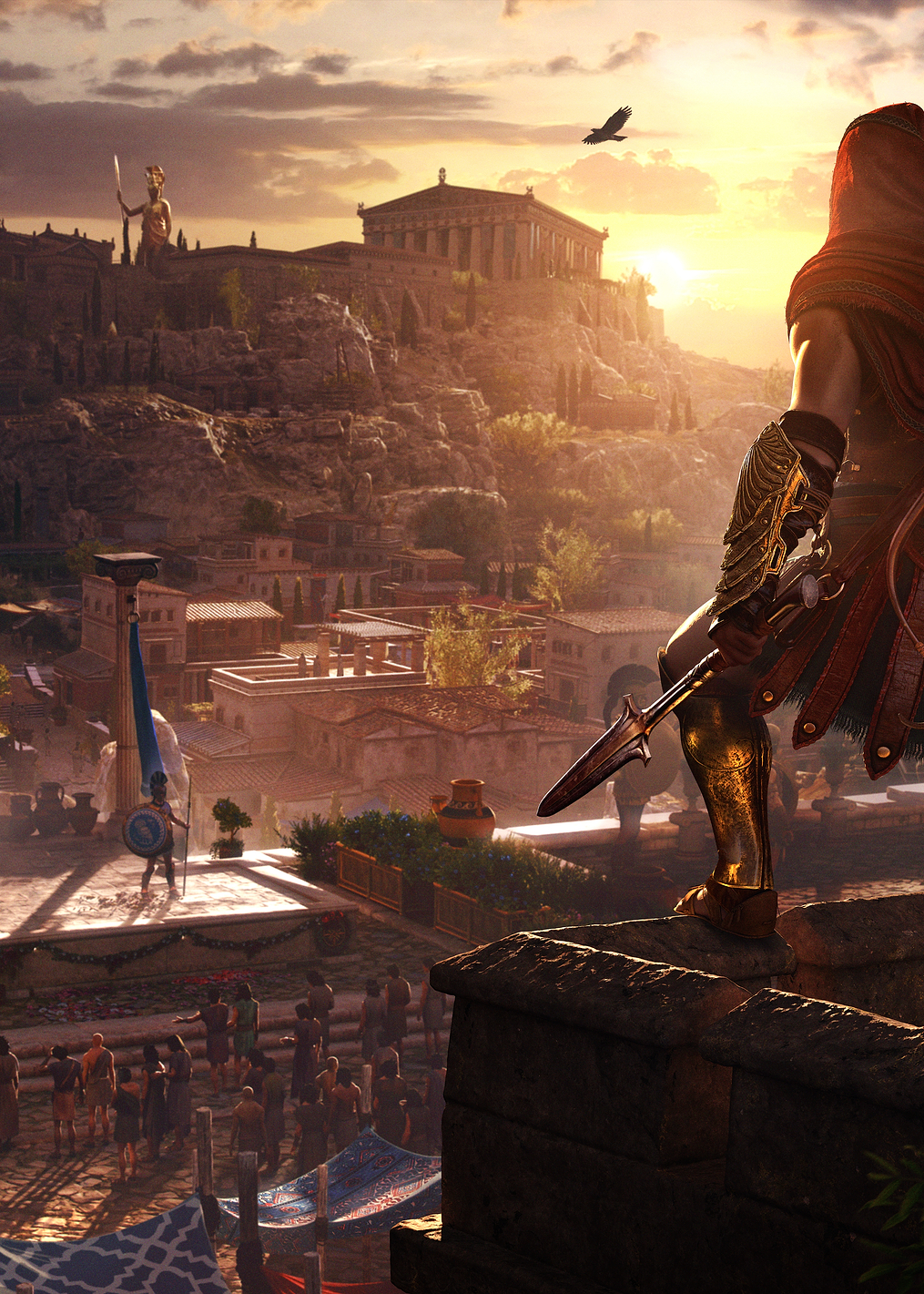 Odyssey Sunset Logo: постер из коллекции Assassin's Creed