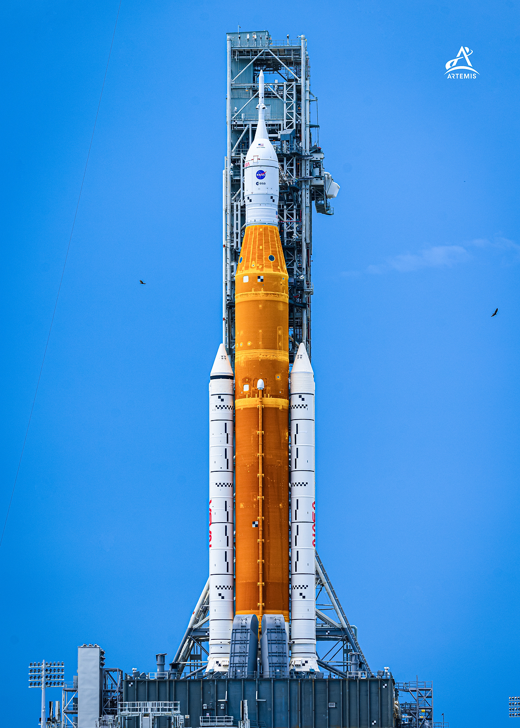 Artemis in blue: постер из коллекции Inspired by NASA