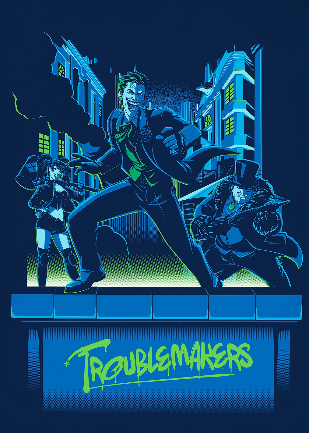 Troublemakers: постер из коллекции DC Comics