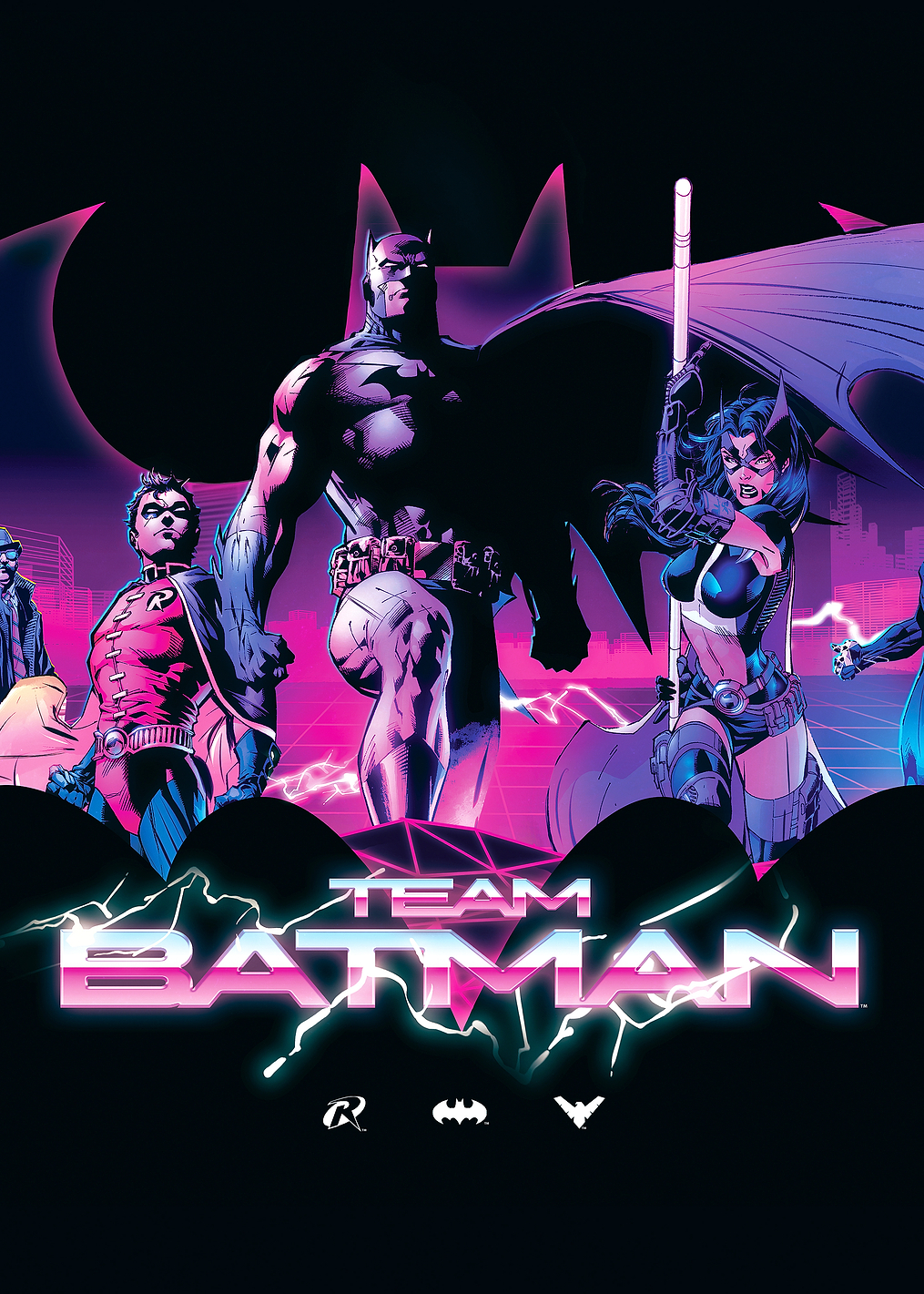 Batman Team Up: постер из коллекции DC Comics