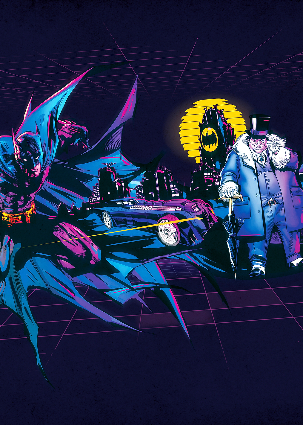 Batman and Penguin: постер из коллекции DC Comics