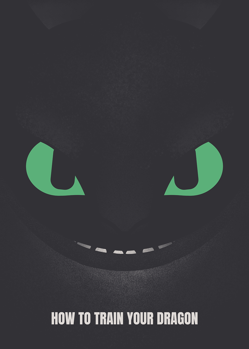 HTTYD Minimalistic: постер из коллекции How To Train Your Dragon