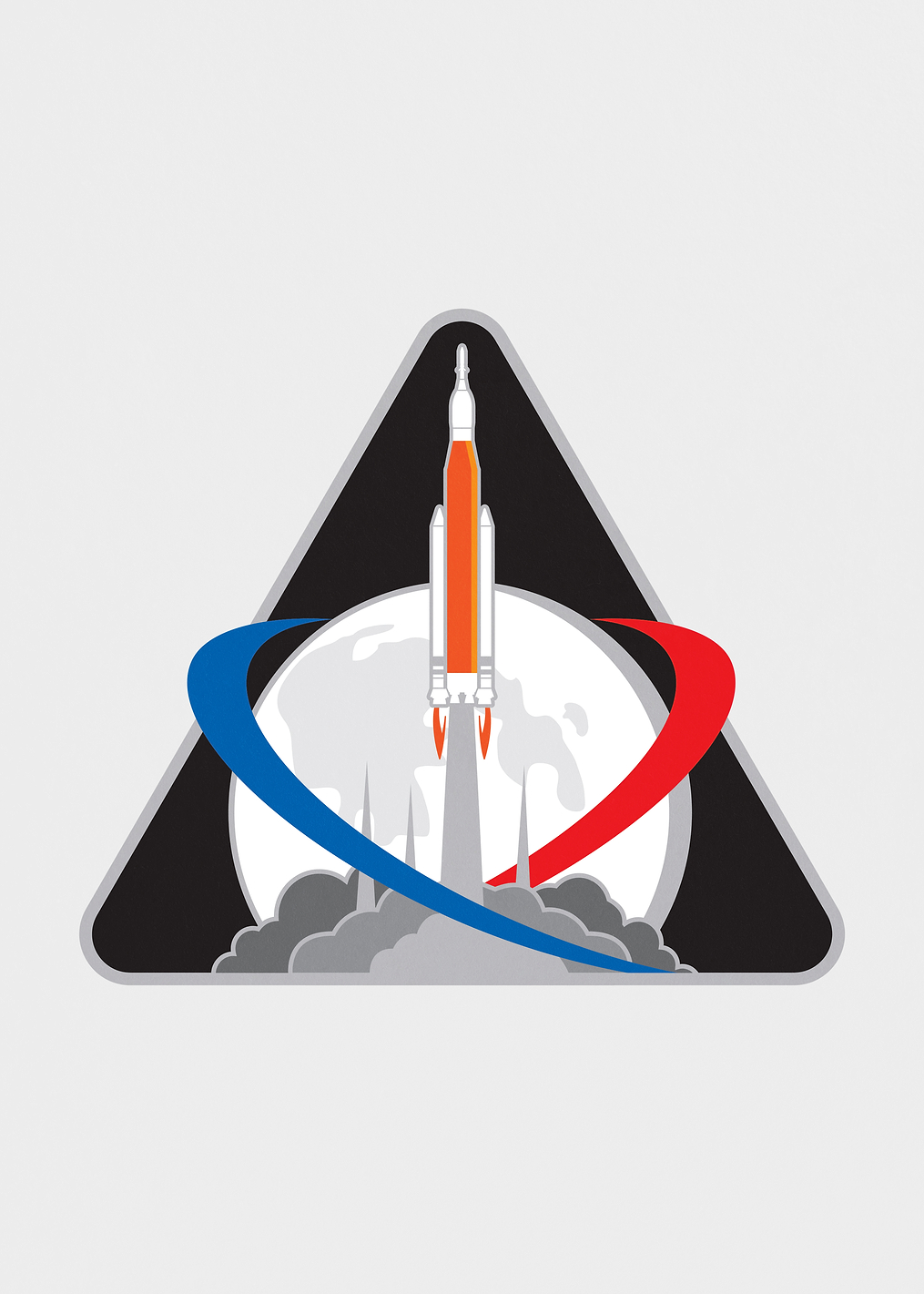 Artemis I Logo White: постер из коллекции Inspired by NASA