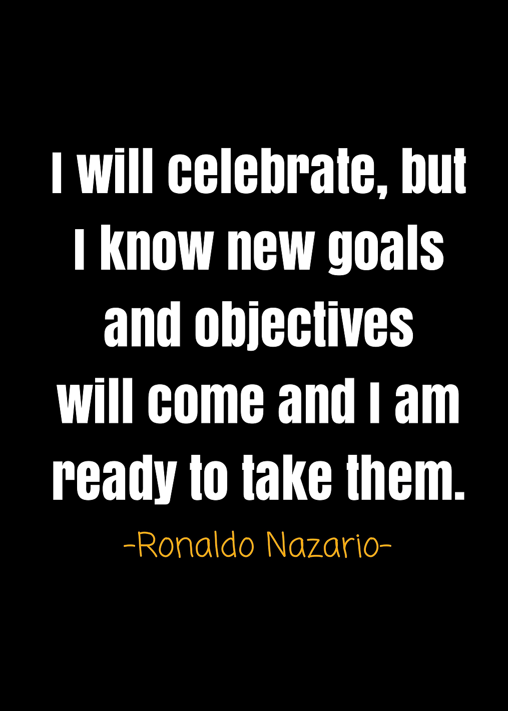 Ronaldo nazario: постер из коллекции Роналдо Назарио