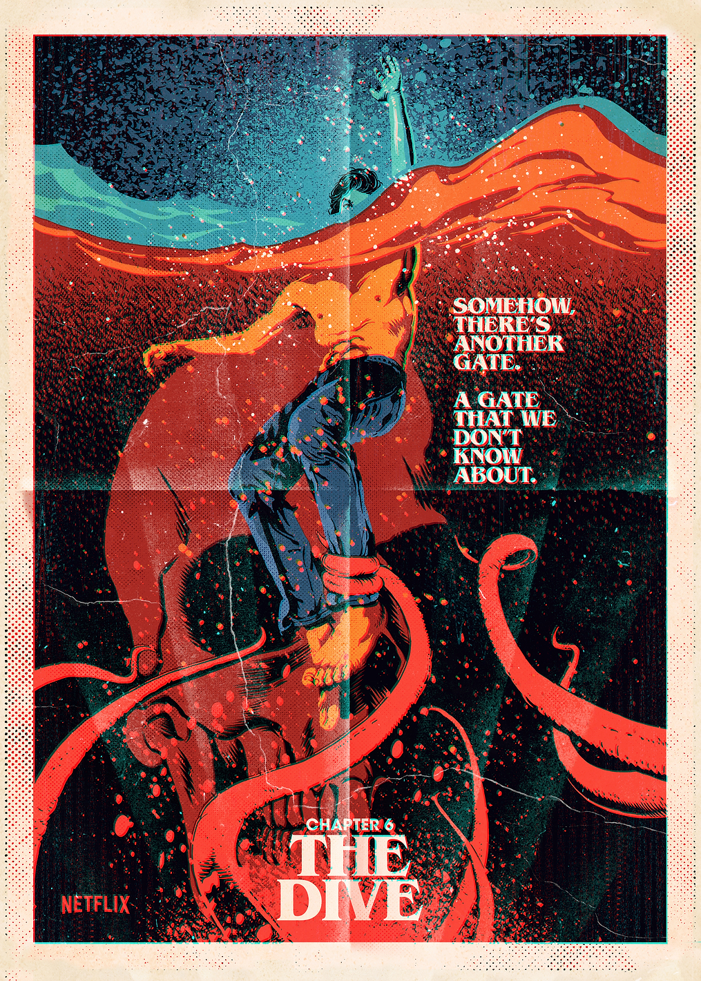 Stranger Things: The Dive Poster: постер из коллекции Stranger Things Series