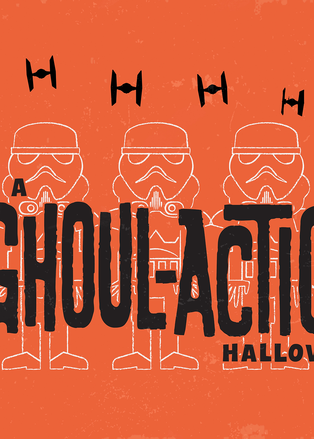 Ghoul-Actic: постер из коллекции Star Wars
