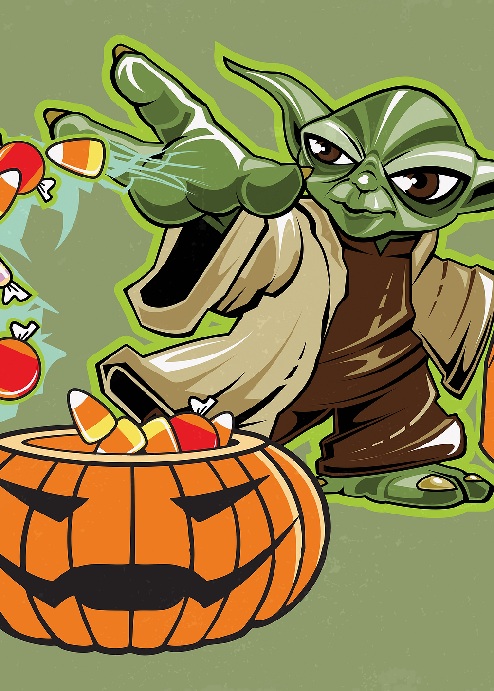 Yoda spell: постер из коллекции Star Wars