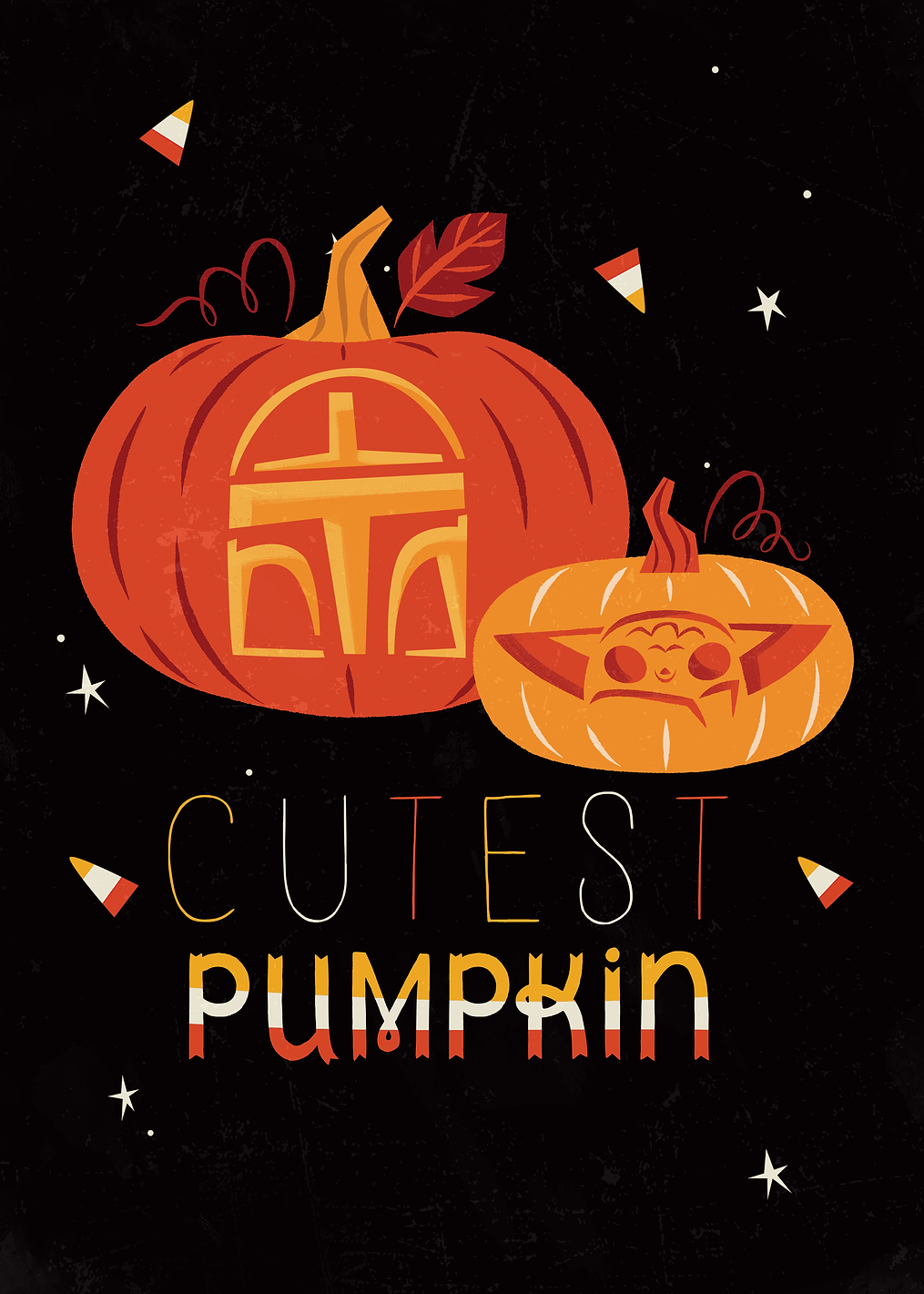 Cutest pumpkin: постер из коллекции Star Wars