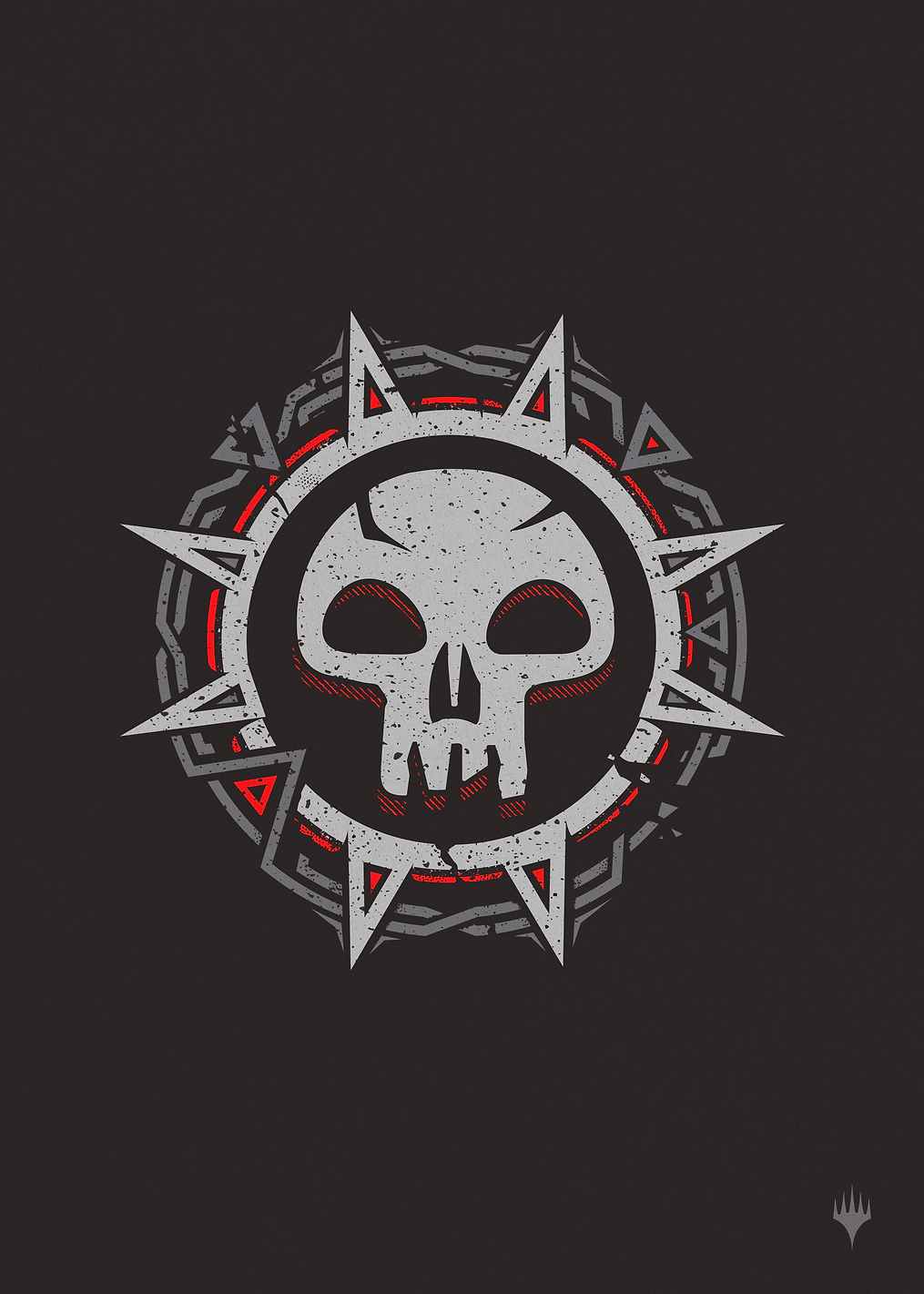 Swamp Symbol: постер из коллекции Magic: The Gathering