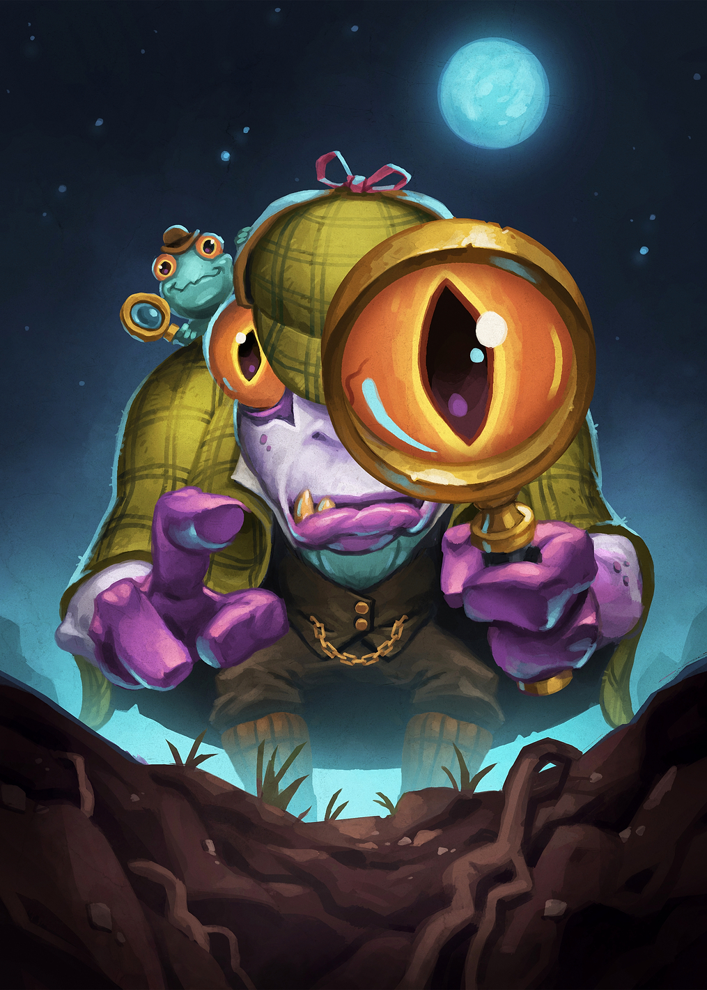 Murloc Holmes: постер из коллекции Hearthstone