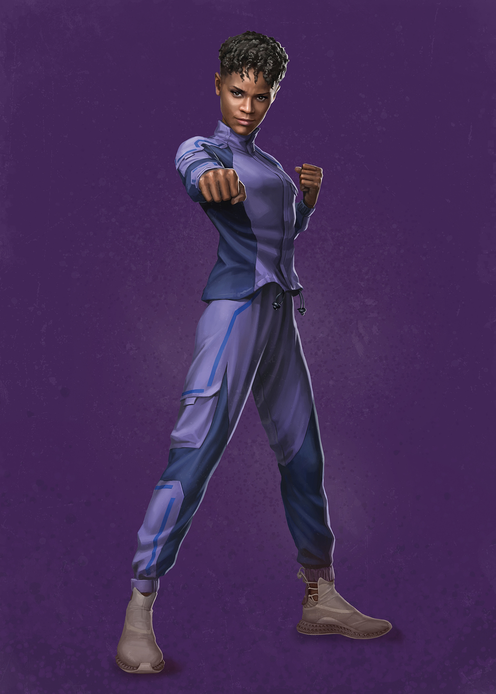Shuri figure: постер из коллекции Marvel